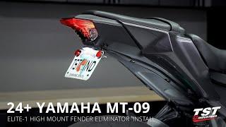 How to Install TST Elite-1 High Mount Fender Eliminator on 2024+ Yamaha MT-09 by TST Industries