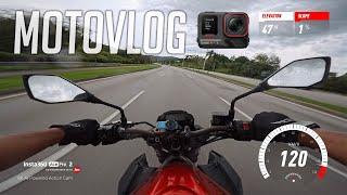 First Time Motovlog Guna Insta360 Ace Pro 2!