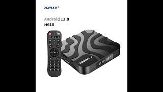 Topleo Support 6k wifi 6 Hd T95 max Android Tv Box 4gb Ram android 12 2gb 16gb smart tv box