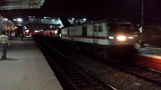 IR's smallest Garib Rath accelerating behind super power HWH WAP-7