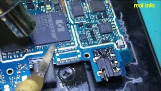 BLACK PASTED CPU,RAM,POWER IC CLEANING REBALLING INSTALL GLU CUTING   FULL PROCESS