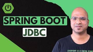 Spring Boot JDBC using JdbcTemplate