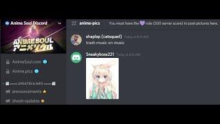 the worst anime soul discord moment...