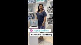 Happy Wahine: Reversible Tote Small Nancy