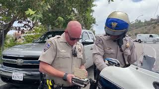 We pulled over speeding drivers during a ride-a-long with California Highway Patrol