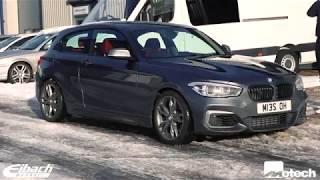 BMW M135i F21 Running Motech Performance springs and 12/15mm spacers