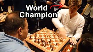 When a Beginner Defeated Magnus Carlsen