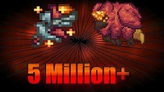 Terraria Supreme Buffed Yharons Kindle staff  vs Calamity Mod Boss Rush