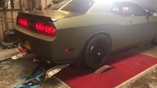 Procharged Challenger srt8 6.1 on the Dyno