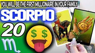 Scorpio ️ YOU WILL BE THE FIRST MILLIONAIRE IN YOUR FAMILY  horoscope for today AUGUST 20 2024 ️