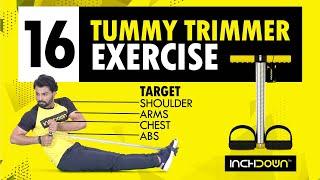 16 TUMMY TRIMMER EXERCISE for men, women at home in 2020 | Full body workout ABS, biceps  INCHDOWN