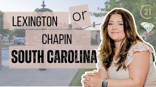 What's the difference between Lexington and Chapin South Carolina?