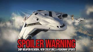 Star Citizen Alpha 4.1 BIG Updates - SPOILER WARNING - New Creatures & Ship Weapon Rework!