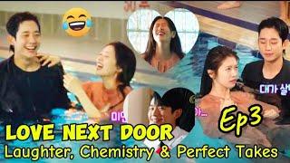 Funny Behind-the-scene: Love Next Door Ep3️️#junghaein  #jungsomin #엄마친구아들#kdrama #netflix #정해인