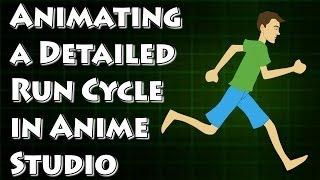 Animating a Running Character in Anime Studio