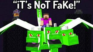The FUNNIEST FAKE Minecraft Speedruns EVER...