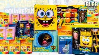 SPONGE BOB toys collection unboxing ASMR | POP MART Sponge Bob | Mighty Jaxx | review no talking