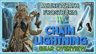 S6 Azurewrath Chain Lightning Sorc - Bosses, Hordes, Pit 100 & Gear Overview - Vessel of Hatred D4