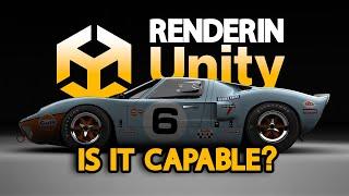 Is Unity Good For Rendering