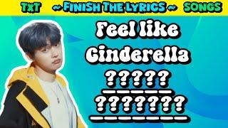 TXT FINISH THE LYRICS | MOA QUIZ | TXT GAME | KPOP GAME | KPOP FINISH THE LYRICS