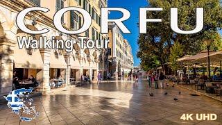  Corfu - Kerkyra, Greece - Walking Tour - 4K UHD video