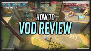 How to VOD Review Yourself | Overwatch