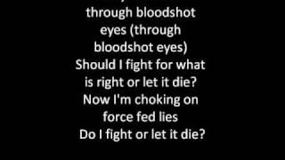 Bullet For My Valentine The Last Fight LYRICS