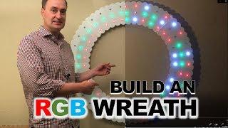 ChromaWreath Build And Review - Boscoyo Studios RGB Pixel Wreath - Christmas and Holiday Lights