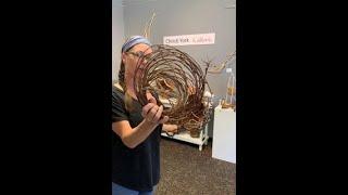 Entire Live Art Talk; Rainforest Arts "Wildworks" basketry exhibition. 2020.