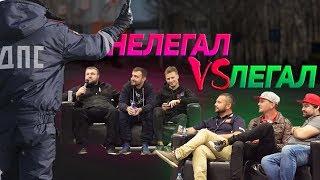 УЛИЧНЫЕ гонщики vs ДРИФТЕРЫ //Борщ и Вахрушев VS Семенюк и Шиков