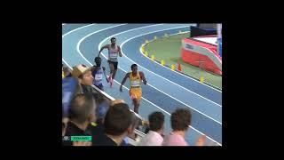 USA pride Erriyon Knighton Fastest 200m #indoor #prideamerica #olympics #2024olympics #Paris2024