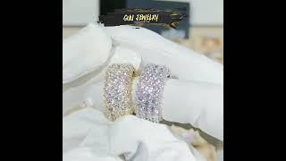 5 Row Eternity Ring | Guu Jewelry | Hip Hop Jewelry