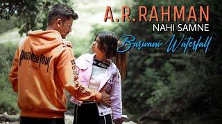 Barwani Waterfall Dance || Nahin Samne - Taal || A.R.Rahman || Bhawesh Yadav & Shivani Kumawat