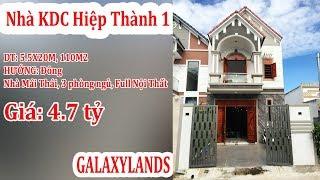 Bán nhà Mái Thái KDC Hiệp Thành 1, phường Hiệp Thành, Tp. Thủ Dầu Một | Galaxylands