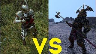 Стражи глубин (алебарды) vs Тяжелые мечники Total War Warhammer 2. тесты юнитов v1.5.0.