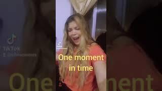 One moment in time Sil & Jonas dueto vocal ao vivo
