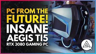 THIS PC IS FROM THE FUTURE! Checking Out the Insane Aegis TI5 RTX 3080 Gaming PC