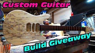 Rare Gelvin Custom Guitar build Giveaway