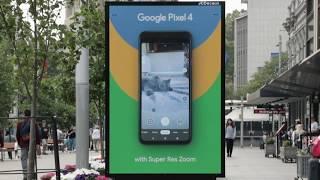 Google showcases the new Pixel 4 across street furniture in Sydney | JCDecaux Australia