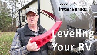 RV Tip: How We Level Our RV | Andersen Levelers | Hopkins Levels