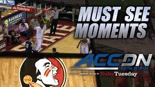FSU's Michael Ojo Throws Down Follow Slam | ACC Must See Moment