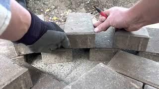 How to RE-USE pavers to create the Perfect Patio! Part 4: Paver Laying #pavers #diy #home