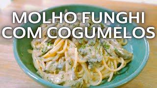 Receita de Molho Funghi Com Cogumelos - Chef Felipe Caputo