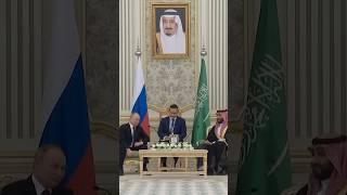 Putin Meets Saudi Crown Prince on Rare Trip to Shore Up Ties