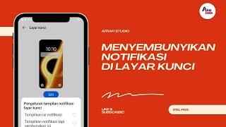 Cara Menyembunyikan Notifikasi di Layar Kunci Hp Itel P65