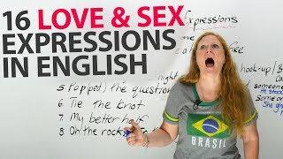    16 Common English LOVE Expressions   