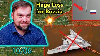 Update from Ukraine | Wow! Ruzzia Lost the Secret Big Aircraft Drone | Shot down in Ukraine