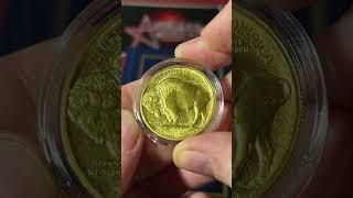 My first ever 1 oz gold coin - 2019 American Gold Buffalo #shorts