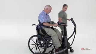 Rifton TRAM video 2 The Sit to Stand Lift and Gait Training