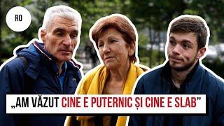 „Am văzut cine e puternic și cine e slab”: Chișinăuienii despre dezbaterea Sandu-Stoianoglo